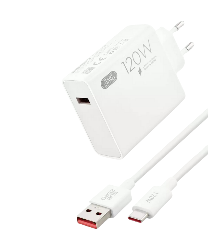 Subzero SG38 120W GaN type-c turbo hızlı şarj aleti salise göstergeli ev tipi adaptör