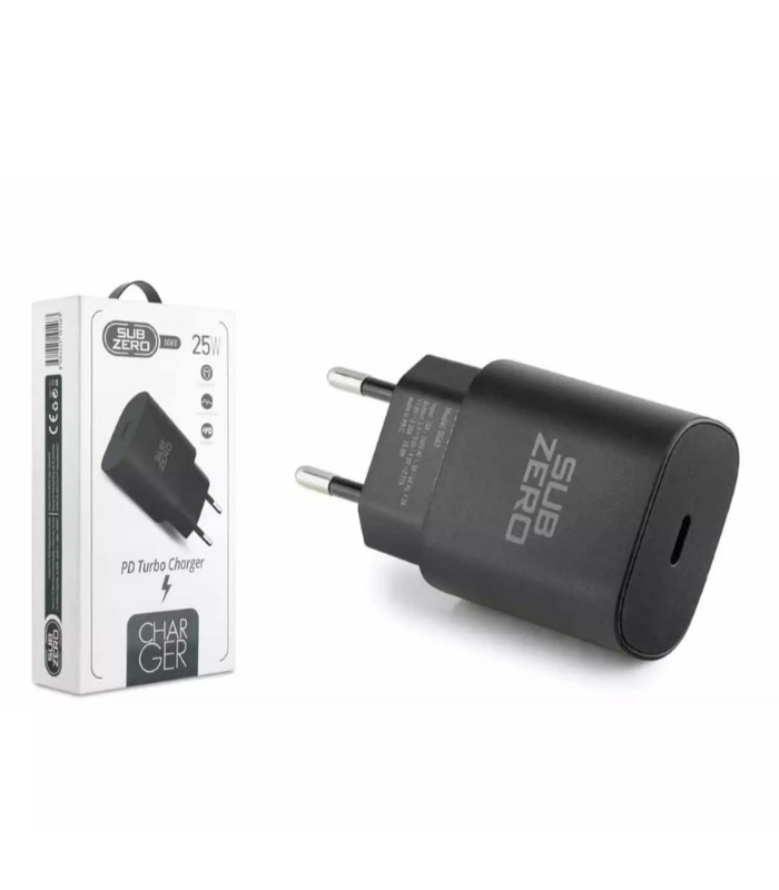 Subzero SG63 25W PD turbo type-c şarj başlığı hızlı şarj adaptör usb-c şarj cihazı