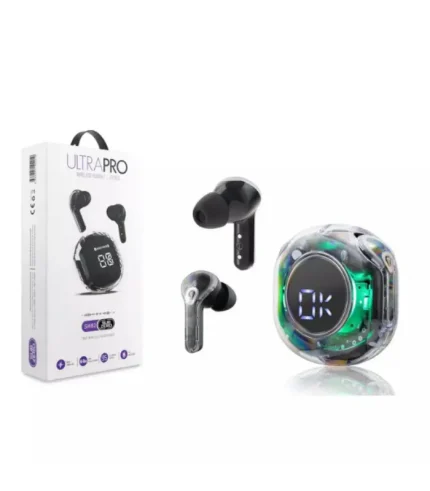 subzero sw82 ultrapro tws bluetooth kulaklık led göstergeli wireless v5.3 siyah beyaz