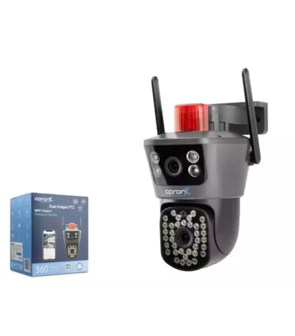 apronx wpb246 4mp dual image wifi ptz starlight full color gece görüş güvenlik kamerası iç dış mekan