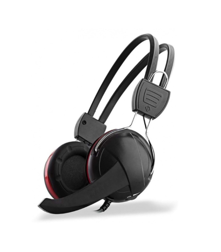concord c 947 mikrofonlu pc kulaklık 3.5mm kablolu oyuncu kulaklığı siyah stereo headset