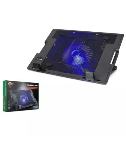 hadron hdx4251 notebook sogutucu led siyah laptop cooling pad