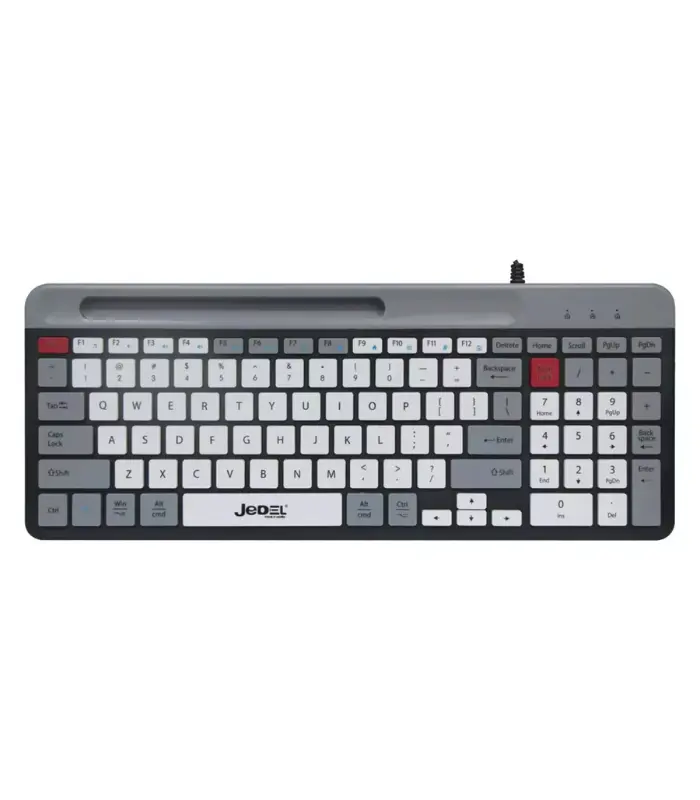 jedel k37 kablolu klavye ultra hızlı tepki sessiz tuş q klavye oyun ofis klavyesi