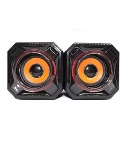 jedel a8 1+1 usb hoparlör 3.5mm jack bilgisayar speaker masaüstü güçlü ses sistemi