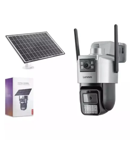 lenovo g4w11 u 4k 4g solar kamera 2 lens aov sim kartlı güvenlik kamerası dış mekan kablosuz kamera