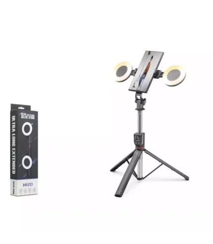 Nodar ND1033 ışıklı tripod selfie çubuğu 182cm bluetooth 5.0 kumandalı selfie stick