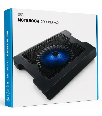 powermaster 883 notebook sogutucu 120mm 1500 rpm tek fan ledli cooling pad