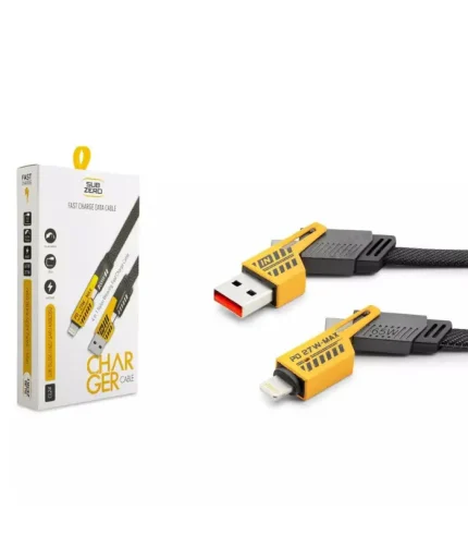 Subzero CL24 4in1 Type-C 65W USB-A Lightning 27W hızlı şarj kablosu