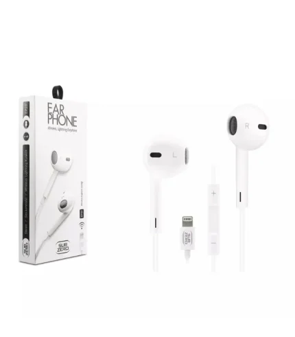 Subzero i7 lightning beyaz mikrofonlu kulaklık iPhone uyumlu kablolu kulaklık