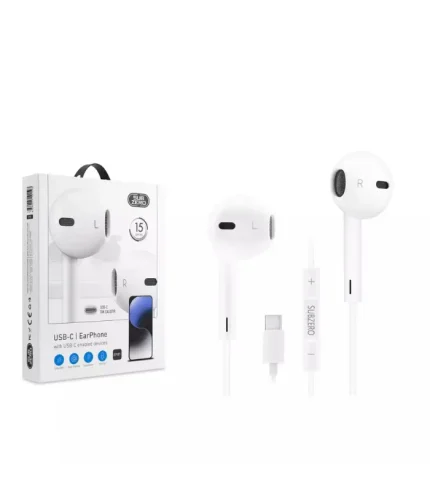Subzero EP81 type-c iPhone 15 uyumlu mikrofonlu kulaklık tak çalıştır kulaklık