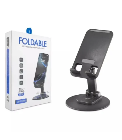 subzero fd35 metal masa telefon tutacağı 360 derece döner masaüstü telefon standı