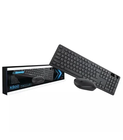 subzero kb60 kablosuz klavye mouse set 2.4ghz q klavye siyah usb alıcılı