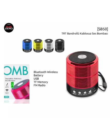 subzero sb50 bluetooth hoparlör usb sd taşınabilir müzik kutusu kablosuz speaker