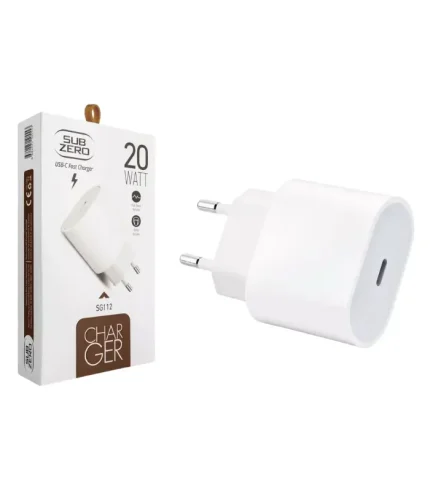 Subzero SG112 20W PD hızlı şarj başlığı Type-C çıkışlı