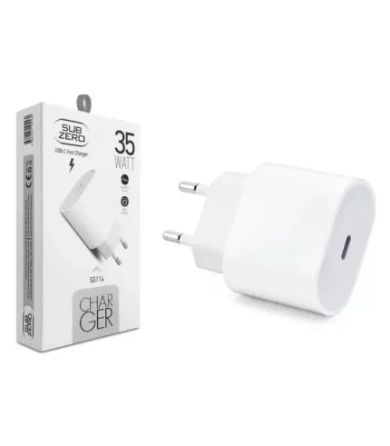 Subzero SG114 35W PD hızlı şarj başlığı Type-C çıkışlı adaptör