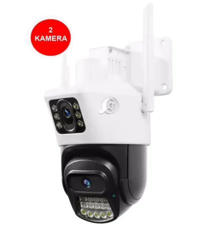 trio tr wx239 çift kameralı wifi kamera 3+3mp çift bant 2.4g 5g güvenlik kamerası ip kamera