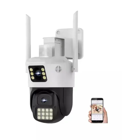 trio tr wx239 çift kameralı wifi kamera 3+3mp çift bant 2.4g 5g güvenlik kamerası ip kamera