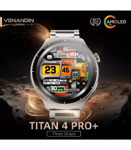 venandin titan 4 pro plus akıllı saat bluetooth arama spor takip suya dayanıklı saat