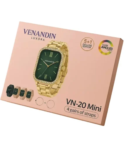 venandin vn20 mini akıllı saat bluetooth spor takip bildirimli şarjlı saat
