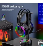 yk design g608 7.1 usb gaming kulaklık rgb oyuncu kulaklığı mikrofonlu surround headset