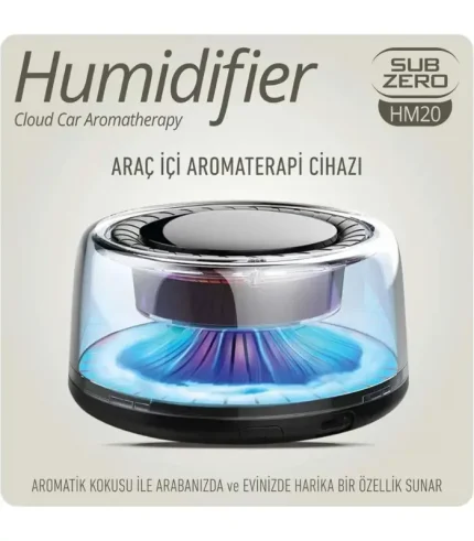subzero hm20 otomatik araç içi koku difüzör nemlendirici